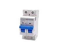1Pcs 2 Pole Circuit Breaker Cutout Miniature Household Air Switch Mcb Mounting 400V~ CType 36mm Din Rail (Size : 2 Pole, Color : 6A)(25a)
