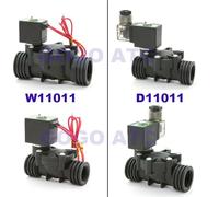 1PCS 2 Way Plastic Solenoid Valve NBR/EPDM/FKM 1/2" 3/4 1 inch Orifice 15/20/25mm Normal Close PP-15/20/25 Water Valve 10bar 220V(1/2",FKM_AC220V_D11011)