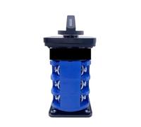 1PCS 20/25/32/63A Bottom Panel Screw Mounted Changeover Cam Rotary Switch Two/Three Position Silver Contact Power Control(25A 2P-102)