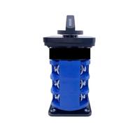 1PCS 20/25/32/63A YMW26 LW26 Bottom Panel Screw Mounted Changeover Cam Rotary Switch Two/Three Position Silver Contact Power Control(20A 2P-102)