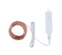 1pcs 20 meters 200 lights, copper 35 pure copper wire,Type-c ultra-thin rechargeable copper wire lamp, lamp distance 10cm, tail line 2 meters, 500 mAh lithium battery, timed eight-function flashing, t