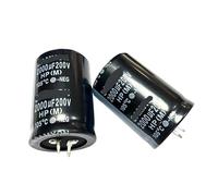 (1pcs)200v2000uf Volume 35 × 50mm aluminum electrolytic capacitor 200V AUOQKQUT