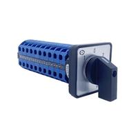 1PCS 20A 10P Custom LW26 LW28 26-20/10 Three-gear 10-section Universal Reverse Dual Power Rotary Combination Cam Switch