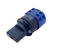 1PCS 20A Cam Switch Screw Mounting Type Three Positions 1-6 Layers Silver Contact Changeover Rotary Selector LW26-20 LW28 YMW26(1P 4Terminals)