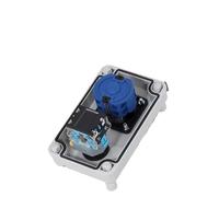 1PCS 20A Emergency Stop OFF-ON Universal Rotary Cam Switch Chip Conveyor Start Stop Button Box(102)