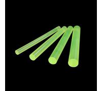 1pcs φ20mm×500mm Transparent Solid polyurethane rod with cow tendon, elastic rubber rod