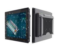 1pcs 21.5 inch embedded industrial touch monitor with capacitive touch screen for desktop computer(21.5 inch DVI VGA)