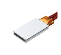 1pcs 220V Heating Element 35x21x5MM Air Heater Plate Aluminum Shell 60/80/100/120/150/170/200/230/270C Degree(220V 150C)