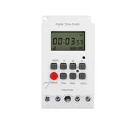 1Pcs 220VAC 12V 25A KG316S Digital Automatic Electronic Programmable Power Swiftlet Timer Switch (Size : 220V)(220V)