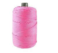 1PCS 225g Lightweight Ice Silk Thread Handcrafted for Summer Cool Hats, Sun Hats, Storage Baskets, Cushions, Yarn Crochet Kits for Beginners Adults(17 Bright Pink)