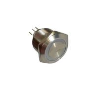 1PCS 22mm 25mm 1NO1NC Momentary Metal Push Button Switch(25MM_LED 12V)