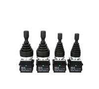 1PCS 22mm 30mm Toggle Switches Joystick industrial Rocker Cross Switches 2 position 4 Way Self Latching Reset Momentary HNP-X201 2011(22mm 4Way reset)