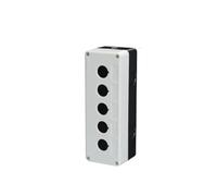 1PCS 22mm installation hole waterproof and dustproof XB2 LA38 LAY37 button switch control box 1/2/3/4/5 hole height 65mm XAL BX(Hb2-b05)