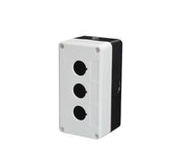 1PCS 22mm installation hole waterproof and dustproof XB2 LA38 LAY37 button switch control box 1/2/3/4/5 hole height 65mm XAL BX(Hb2-b03)