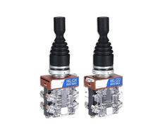 1PCS 22mm Joystick Switch Momentary 4 position 4NO self Latching Spring Return Wobble Stick Monolever Rocker Cross Switch HKL-C24(HKL-C22 Self reset)