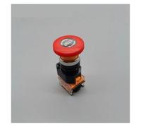1pcs 22mm LA38-11ZS Mushroom Head Emergency Stop Push Button Switch 10A/440V Selector Switch IDGTTLDF