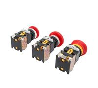 1PCS 22mm LA38-11ZS Self-Locking Emergency Stop Switch Button 1NO 1NC Mushroom Switch Self-recovery Self-Locking(LA38-11ZS(STOP))