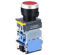 1PCS 22mm LA38A-11DN Self Locking Reset Push Button Switch