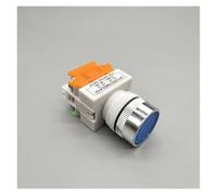 1PCS 22mm LAY37 LY37 Y090 Self-locking/Self-reset Push Button Switches Red Green Blue Yellow White Black 1NO+1NC 10A/660VAC IDGTTLDF(3p,Self-reset)