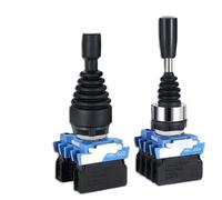1PCS 22mm Monolever modularity Toggle Joystick Rocker Cross Switches 2 4 Way Reset Momentary HKC-622 624 612 624L(HKC-624)