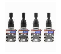 1PCS 22mm rocker switch instantaneous 2/4 position 2/4NO self-locking/instantaneous swing lever HKL-C24/14/12/22(HKL-C24 momentary)