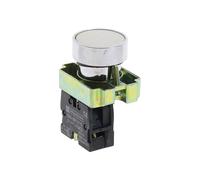 1Pcs 22mm XB2-BA11 21 31 42 51 Flush Pushbuttons Momentary Push Button Switch 600V 10A IDGTTLDF(XB2-BA11)