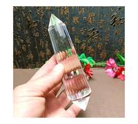 1pcs 24-Facet 80-85mm Clear Quartz Crystal Stick Point Home Decoration Fashion Gift Gemstone Stone