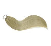 1pcs 24 inch Rubber Band Headband, Long Straight Hair, Synthetic Ponytail, Braided Synthetic Fiber Wig for Women(24-613)