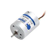 1pcs 2430 DC Motor 12V 24V Mini High Power High Speed Adjustable Forward and Reverse Small Motor 24MM Gearbox(MOTOR x PWM Governor,6000RPM_12V)