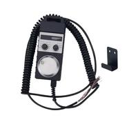 1pcs 24E 7Axis MPG Universal Manual Pulse Generator CNC Handwheel 100PPR 24V without Emergency Stop Button for(Without Emergency)