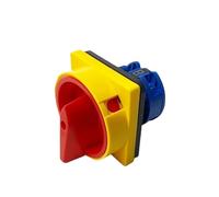 1PCS 25A OFF-ON Four Terminal LW26GS 48x48mm 64x64mm Padlock Rotary Cam Switch(64X64mm Large)