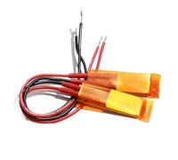 1PCS 25x15x3.5mm Insulated Film Heating Element For Constant Thermistor 70-200 Degree Air Heater(12V 200C)