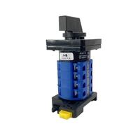 1PCS 26-20 DIN Rail Mounted Multi Position Silver Contact Rotary Cam Switch 690V 20A 4 Level Changeover Selector YMW26 LW28(1-2-3-4)