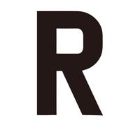 1pcs 26 English Letters Plate Wall Sticker Black Acrylic Alphabet House Number Digits Logo On The Door Art(18,10cm)