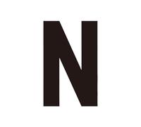 1pcs 26 English Letters Plate Wall Sticker Black Acrylic Alphabet House Number Digits Logo On The Door Art(14,12cm)