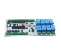 1PCS 2AO-8AI-8DI-8DO ESP32 Network Relay Board Digital Analog Input Output Module for Switch IOT Simple 4-20MA 0-10V(DC 12V Only Board)