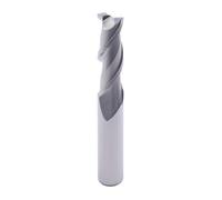 1pcs 2Flute 3 Flute AL-2F55C Non-Ferrous Aluminum Copper Wood Milling Cutter Alloy Carbide Tool Tungsten Steel CNC Lathe End Mill(6X6X75L)