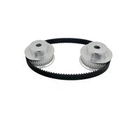 1pcs 2GT 40 Teeth Pulley Bore 5/6/6.35/8/10/12/14mm for GT2 belt width 6/9mm small backlash 40Teeth for 3D Printer(6mm-40Teeth,6mm)