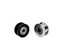 1pcs 2GT Timing Pulley 16T 20T 25T 30T 36T GT2 Belt Width10/15mm Idler With Bearings For 3D Printer(24T Bore 5mm)