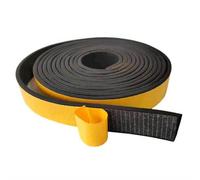 1pcs 2mm 3 5 10 15 20mm Thick EPDM Flat Self-Adhesive Rubber Strip, 10m Waterproof Wear-Resistant Cabinet Anti-Collision Sponge Strip(3mm x 30mm x 10M)
