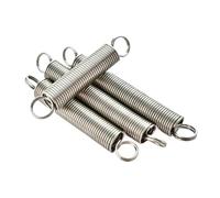 1Pcs 2mm Wire Dia 304 Stainless Steel Dual Hook Tension Extension Spring Outer 14/17/20mm Length 50mm - 300mm(180mm,14mm)