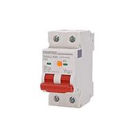 1Pcs 2P 230V RCBO MCB Residual Current Circuit Breaker Leakage Switch with Over Current 10-63A (Color : 32a, Size : 2P)