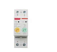 1PCS 2P APP Zigbee WIFI Smart Energy Power Consumption kWh Meter Circuit Breaker Time Relay Switch Leakage Protection (Color : 16A, Size : Zigbee)