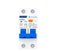 1PCS 2P C Type AC230V MCB Leakage Protector RCBO Overload Short Circuit Protection Residual Current Circuit Breaker Switch RCCB RCD(10A)