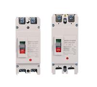 1PCS 2P Circuit Breaker DC 40A63A80A100A125A160A175A200A225A250A300A UPS Plastic Case Air Switch(250A)