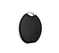 1PCS/2PCS/4PCS Tuya Bluetooth Tracker & Item Locator Smart Tag Key Finder for Wallets Luggage Dog Anti-Lost Both iOS and Android Compatible Wireless Locator (Black, 1PCS)