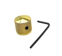 1pcs/2pcs Metal Potentiometer Dome Control Volume Audio Electric Guitar Bass Knob Guitar Knobs For Adult Beginners(1 pcs Gold)