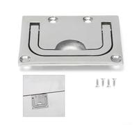 1pcs/2pcs Steel Heavy Duty Flush Lifting Handle Ring Pull For Boat Deck Hatch(1pcs)