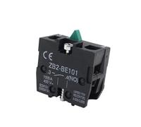 1PCS/2Pcs XB2 Series Accessory 10A Silver/Brass Contact Block Push Button Switch ZB2BE102 (NC) ZB2-BE101 (NO)(2PCS 1NO)