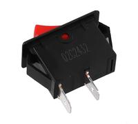 1PCS 2Pin ON OFF Rocker Switch for HY35C Pushbutton AC 125V 250V 16A 12A Replacement for Craftsman Saw Air Compressor and Grinder Models